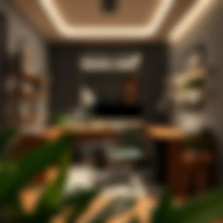 Ergonomic Workspace for Ultimate Comfort Ergonomic workspace with a spacious desk and chair