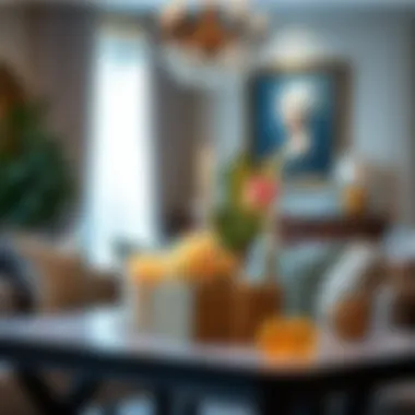 Elegant home decor gift arrangement