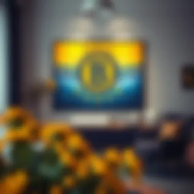 Artistic Interpretation of Fenerbahçe Spirit Unique Fenerbahçe artwork displayed at home