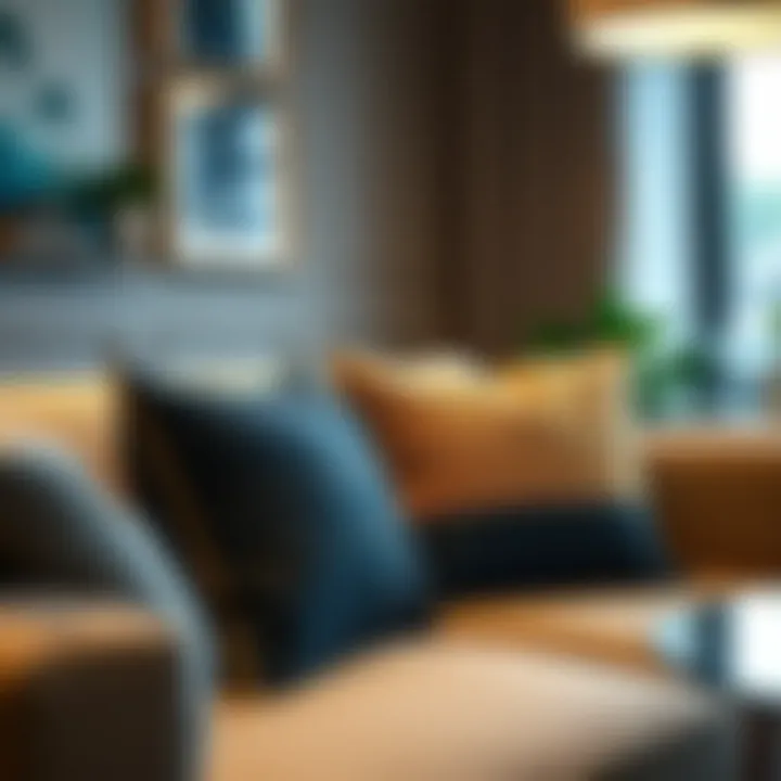 Fenerbahçe Pillows Adding Comfort and Style Stylish Fenerbahçe decorative pillows in a living room