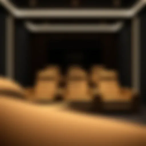 Elegant home theater chair showcasing modern design