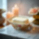 Elegant floral soap dish design