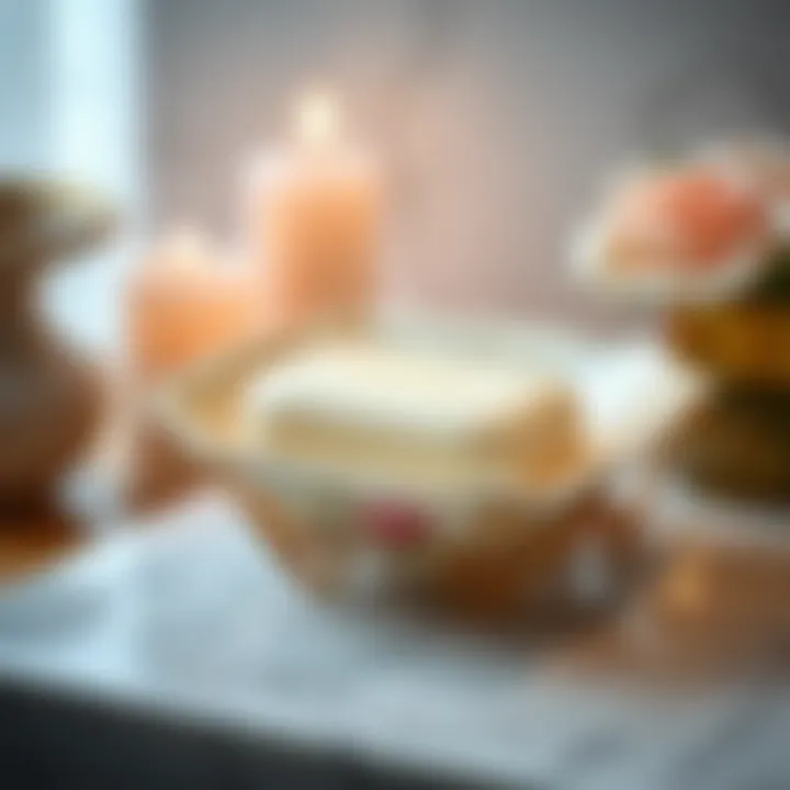 Elegant floral soap dish design