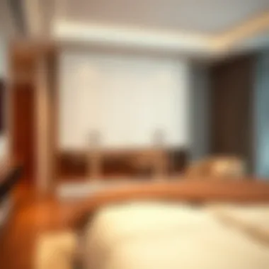 Sleek Design for Contemporary Spaces Elegant four-door wardrobe in a modern bedroom