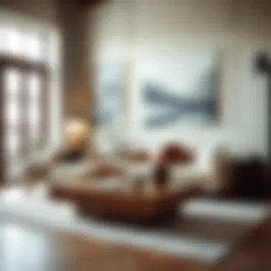 Chic Interiors: The Impact of a Contemporary Coffee Table Contemporary coffee table enhancing a chic interior decor