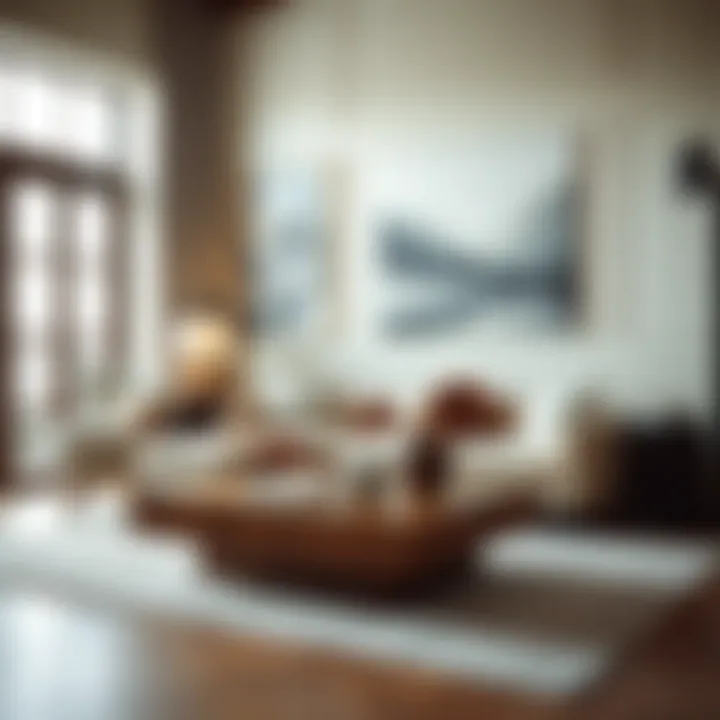 Chic Interiors: The Impact of a Contemporary Coffee Table Contemporary coffee table enhancing a chic interior decor