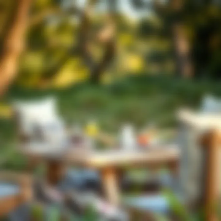 Functional picnic set for outdoor gatherings