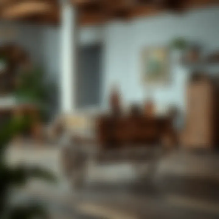 Functional wooden cart showcasing various practical uses