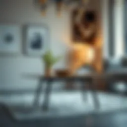 Modern furniture design showcasing 15 cm legs