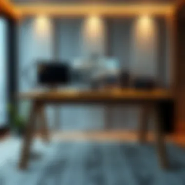 Durable gaming desk made of high-quality materials