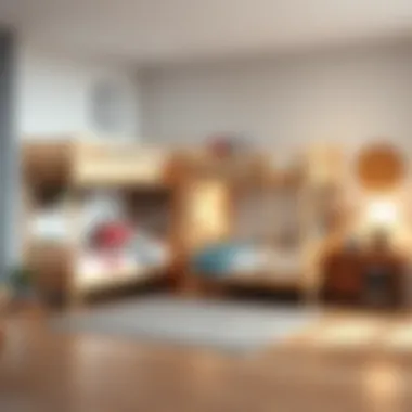 Comparison of various bunk bed styles for young rooms