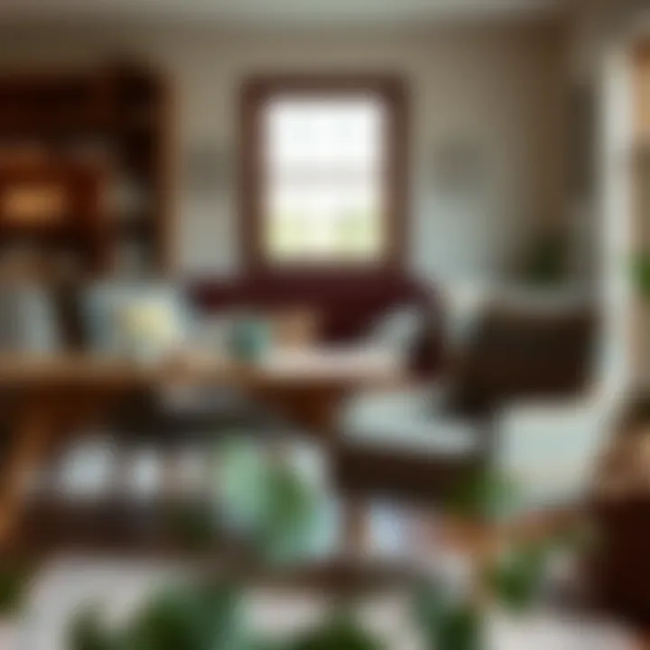 Cozy Indoor Space with Heniver Chairs Cozy indoor space featuring Heniver chairs with unique patterns