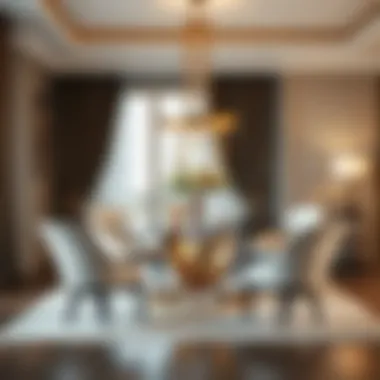 Elegant Heniver Dining Set Elegant Heniver dining set showcasing modern design