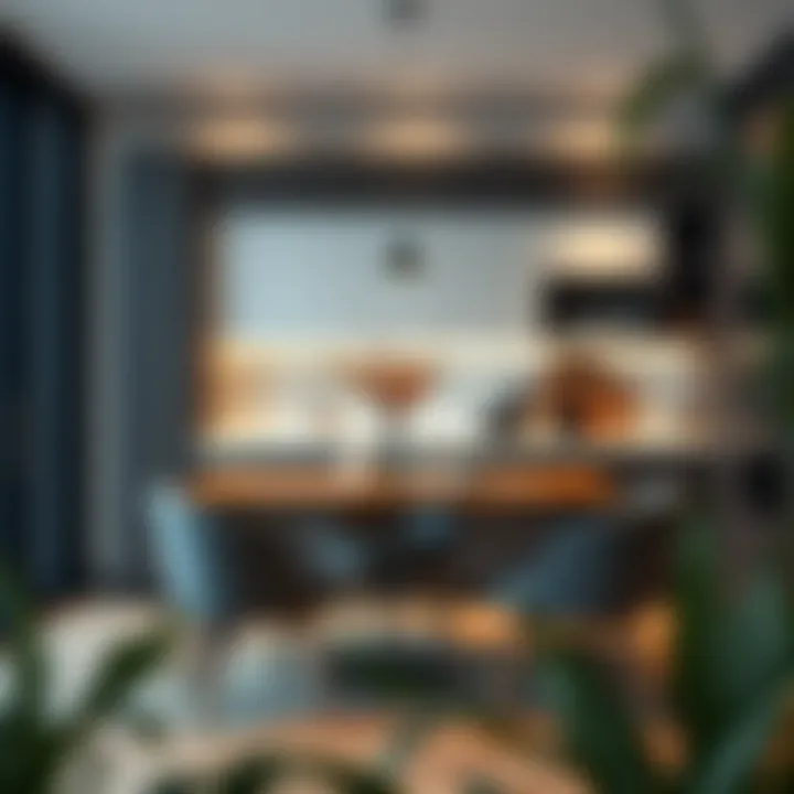 Stylish Heniver Table Set in Contemporary Kitchen Stylish Heniver table set in a contemporary kitchen