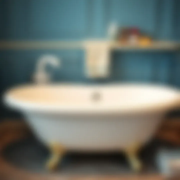 Premium Bath Products for Babies Close-up of high-quality bath products for babies