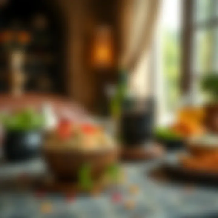 Healthy options for iftar featuring fresh ingredients