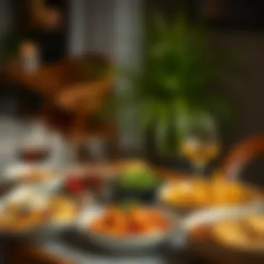 A modern twist on iftar with contemporary dishes