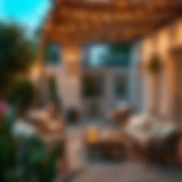 Creative ideas for outdoor ambiance