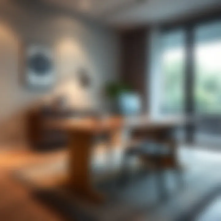 Functional Use of Istikbal Zigon Table in Home Office