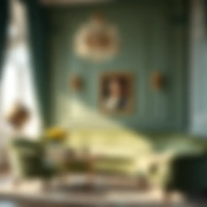 Historical significance of velvet in interior design