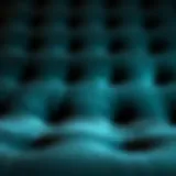 Luxurious velvet texture showcasing elegance