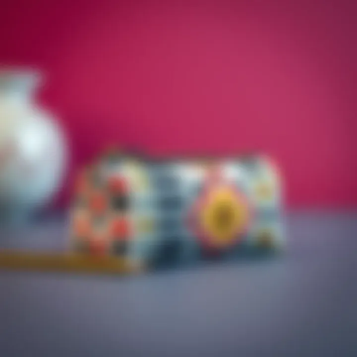 Creative pencil case design with unique patterns