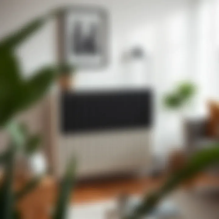 Installation Guide for Radiator Cover Installation guide for radiator cover in a cozy home setting