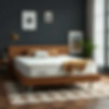 Various mattress types suitable for different bed frames