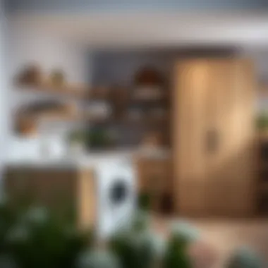 Materials used in dirty laundry cabinets