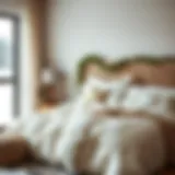 Cozy winter bedding setup with a luxurious double quilt