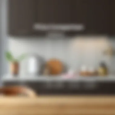Comparison chart displaying price ranges for kitchen cabinet handles