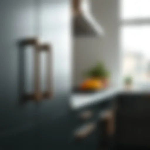 Beautifully designed kitchen cabinet handles showcasing modern aesthetics
