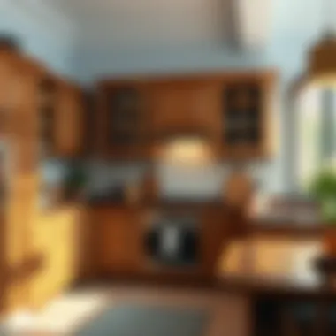 Traditional Kitchen Cabinetry Traditional kitchen cabinetry with elegant wood finishes