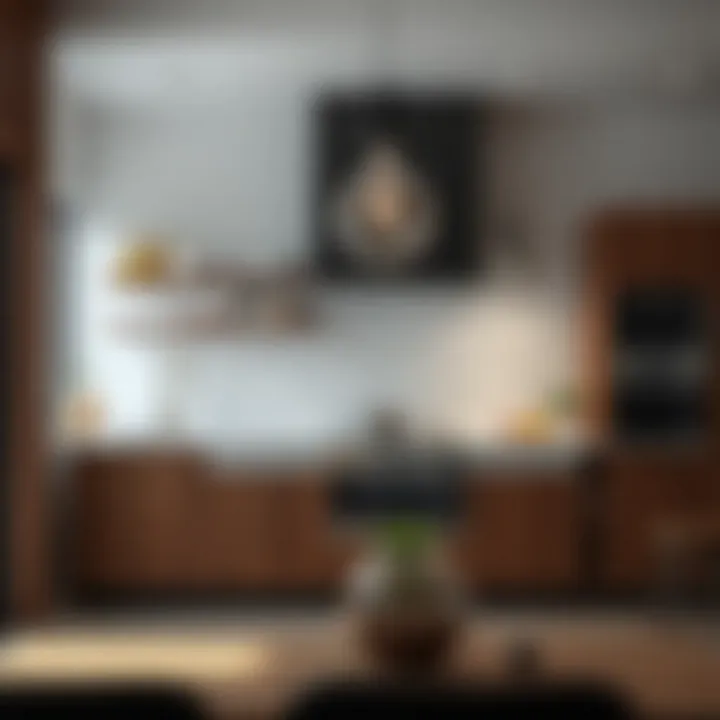 Elegant kitchen with a seamless blend of functionality and aesthetics