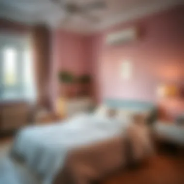 Charming color palette for a youthful bedroom