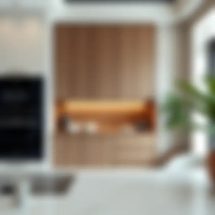 Elegant kitchen design featuring Koçtaş oven cabinet