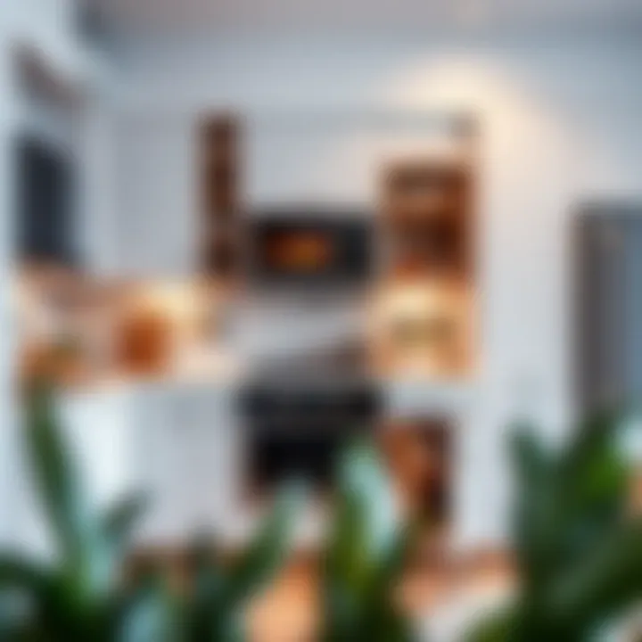 Functional kitchen layout with Koçtaş oven cabinet integration