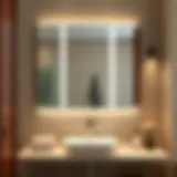 Elegant Modern Bathroom Mirror Design Elegant modern bathroom mirror design