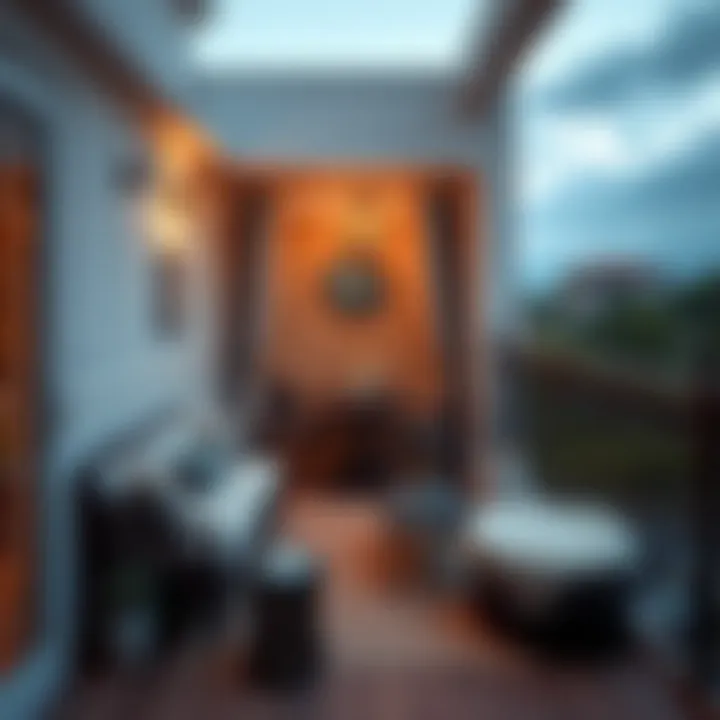 Cozy balcony design ideas