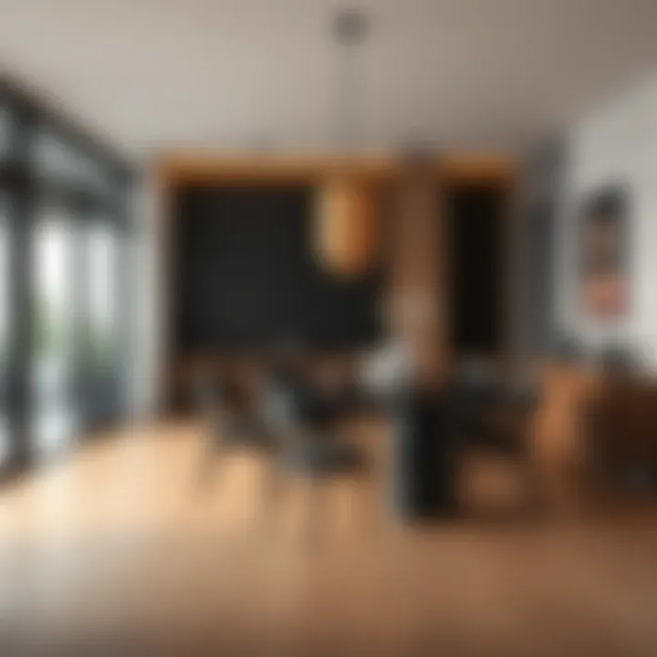 Inviting Dark Olive Dining Area Dining area showcasing dark olive table and accessories