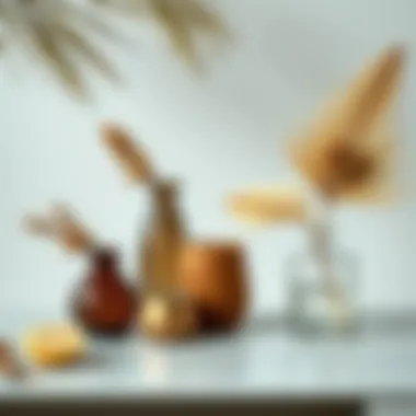 Natural Products Enhanced by Dried Palm Leaves Natural products featuring dried palm leaves.