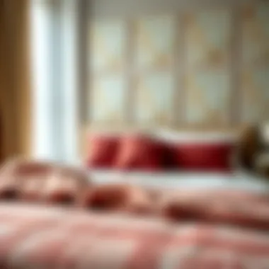 Luxurious fabric textures for bed covers