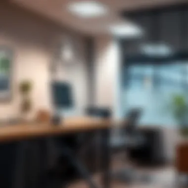 Stylish design of a desk lift device