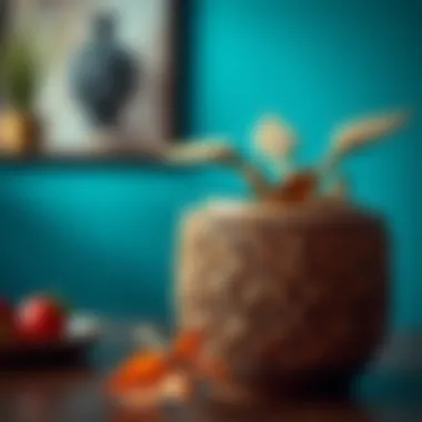 Intricate Design of Medium Pot Close-up of a medium pot showcasing intricate design details