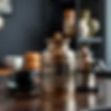 Sophisticated Design of Metal Coffee Canister Elegant metal coffee canister showcasing design