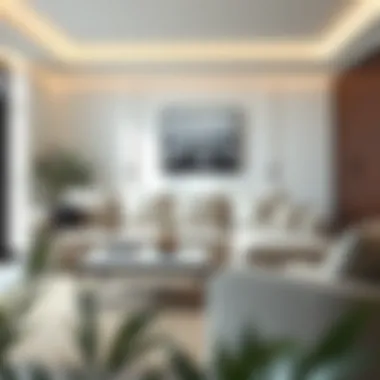 Elegant Light Gray Cream Sofa Set Stylish light gray cream sofa set in a modern living room