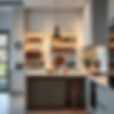 Modern kitchen pantry ideas featuring clever storage solutions