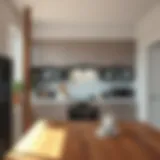 Elegant kitchen cabinet design showcasing modern aesthetics