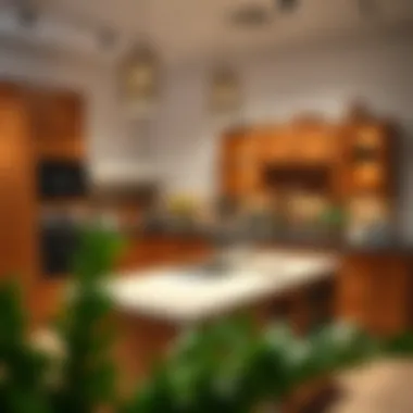 Exploring Diverse Kitchen Cabinet Styles Variety of kitchen cabinet styles in a showroom setting