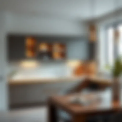 Modern Kitchen Cabinetry Contemporary kitchen cabinetry design showcasing sleek lines and minimalist aesthetics
